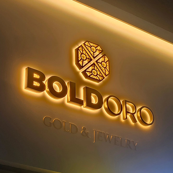 BOLDORO 매장 로고